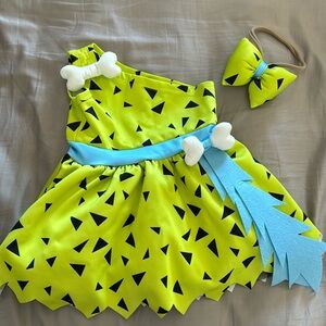 Infant/Toddler Pebbles Flintstone Costume